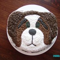 Webkinz St Bernanrd My boyfriend's son has this Webkinz - Cannonball - so I made him as a cake for his 6 th b-day.