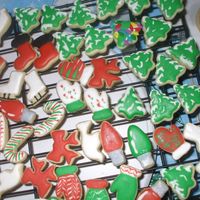 Christmas Mini's Part 2 of my first attempt at cookies. NFSC with Antonia's RI. TFL