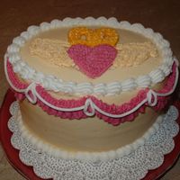 Claddagh Cake! This one was just for fun! I love claddaghs - I think they are so elegant - all buttercream - first time using a recipe from here - the...