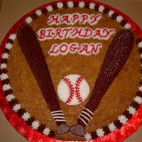 Birthday Cookie Chocolate Chip Cookie Cake