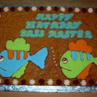 Fish Cookie Cake 