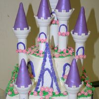 Castle Cake I loved this kit. theme for the party was beauty and the beast so i made the castle too. thanks for looking