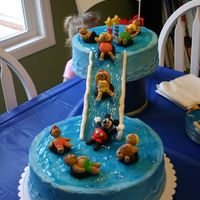 Mickey Mouse Pool Party Birthday This was for my daughters 2nd birthday. She LOVES Mickey Mouse, and was having a kiddie pool party so I combined the two. The best part was...
