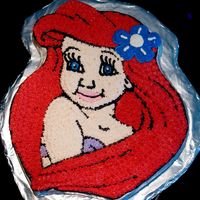 Ariel My DD's 4th birthday cake, this past Saturday. :)