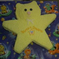 Star Bear Cake! This is my son's first birthday cake!! Well actually it's for the adults, and he has a seperate smash cake. It's based off...