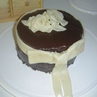 Halosenniemi_009.jpg Well, this one was not for a real birthday. It was just a rehearsal for my husband's birthday cake. It is chocolate cake with...