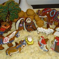 Gingerbread Nativity Scene 