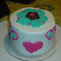 First Ever This cake was made by my 10 year old sister-in-law. It was the first cake she has made and decorated. I had fun teaching her and it was the...