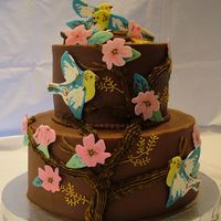 Bird Cake This is my daughter's birthday cake. She picked a design that she like from the WBH website and I did my best to come up with...