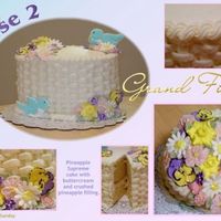 Wilton Course Ii Final Cake Its funny to go back and look at pictures of cakes I did a while back. Just wanted to add this to my album since I have my Course III final...