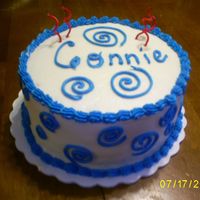 Cake In 1 Hour 30 Minutes This cake was for a friend that came over for dinner on HER birthday...She was having a rough day...going through a divorce. So I had to...