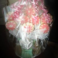 My First Cookie Bouquet NFSC with modeling chocolate for decoration.