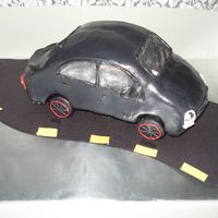 Picture_046.jpg My first car cake. Ive learned so much from this cake, im sure the next one will be even better. With help from CC members, Thank you