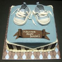 Baby Sneakers Yet another use of Stellastarchild's template -- I was SO excited by how well they came out!