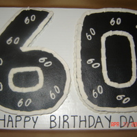 60Th Birthday carved from a 12x18, thanks for looking