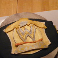 Wrestling Belt a 9 year old asked for a wrestling belt, I went based off the toy one he had. I guess it came out ok, he seemed to like it. It was peanut...