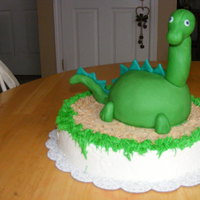 Dinosaur I was asked to make a dinosaur.. so came up with this one.. pretty cute I think