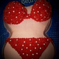 Bikini Cake Made this for a DF son's birthday. He was so embarrassed. TFL