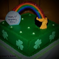 St. Patty's Birthday Made this for a lady whose daughter turned 1 on St Patty's day and she wanted a St Pattys theme. TFL.