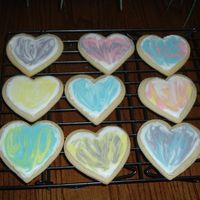 Swirled Heart Cookies 