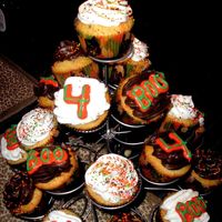Birthday Boo Cupcakes For my son's 4th birthday!