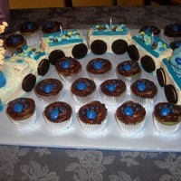 Blues Clues Train Cake What can I say, wanted to make a Blues Clues cake that was original!