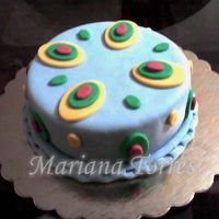 Ovalos De Colores todo fondant