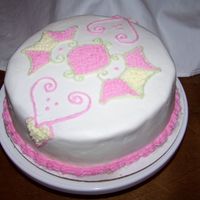 Class 2 Course 1 This is the first cake we did in Course One. This is my second cake ever.