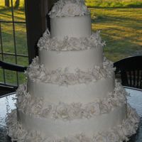 Img_1712.jpg 1st wedding cake for my niece (fondant w/gum paste flowers