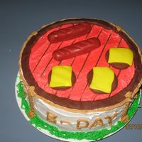 Bbq Cake This was a little something I threw together for my Dad's birthday. He LOVES to grill! Not a lot of detail, but it turned out alright...