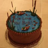 Duck Pond Cake My first themed cake! The customer wanted it for a friend who has just finished chemotherapy and really likes ducks (and other birds). The...