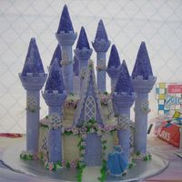 Castle This was the most hardest cake i have ever done i had so many problems with it but in the end it turned out well...it was a huge hit...i...