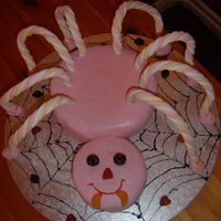 Girls Spider Cake 