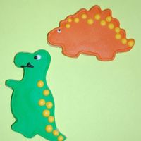 Dino Cookies 