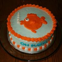 Oh Bouy! I made this cake for a friends baby shower. She was having a boy.