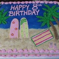 Beach Cake 