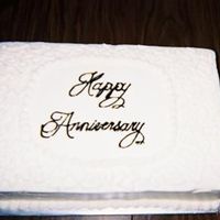 May Anniversaries One of my monthly cakes for work. I wish I was a better photographer!