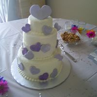 Bridal Shower I made this WASC for my best friend's Bridal Shower. I'm so happy this cake is done! I was having a terrible time with bulging...