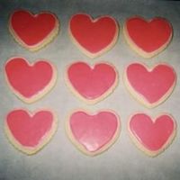 Hearts I made these hearts with my leftover dough from an order.