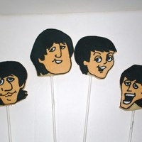 Beatles Cookies I did these cookies for my friend's son,who is a huge beatles fan. They were so fun to make. They are NFSC with royal icing.