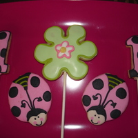Ladybug Birthday Did these cookies for my cousin's 1st birthday