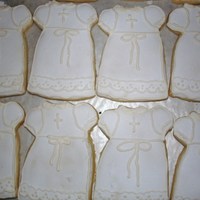 Baptism-Christening Dress These are nfsc with royal icing.