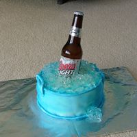 21St Birthday Cake I made this cake for my friend who was turning 21. It was carrot cake with cream cheese frosting, covered in fondant.