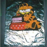 Garfield I made this cake for my daughter's birthday