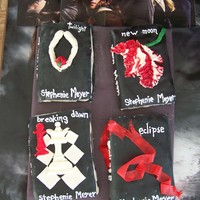 Twilight Book Cakes I made this for my daughter's Sweet 16 Birthday