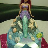 Ariel Ariel Birthday Cake