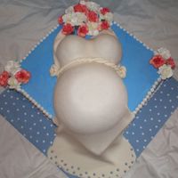 My Versionof The Belly Cake! belly cake...inspired by all those ccers before me...thanks for all the great ideas
