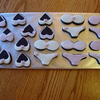 Lingerie Rolled chocolate cookie with rolled mint buttercream. My DD and I made these. Thanks to dandelion56602 for her help and to all CC for great...