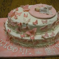 P6100271.jpg Triple chocolate cake soaked in fresh strawberry syrup, torted with strawberry swiss meringue buttercream, and dark chocolate ganache