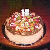 Donald's 18Th Birthday I made this Pizza for my son on his 18th Birthday and surprised him while he was working with a few of his friends. One I hope he will...